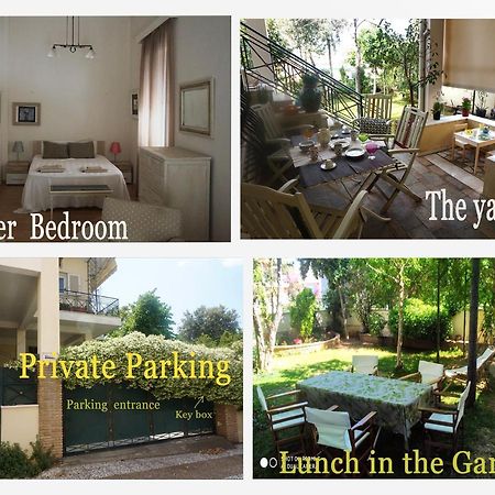 Independent Entrance Apt - 130M2 - Garden - Private Parking Apartment Athens Ngoại thất bức ảnh