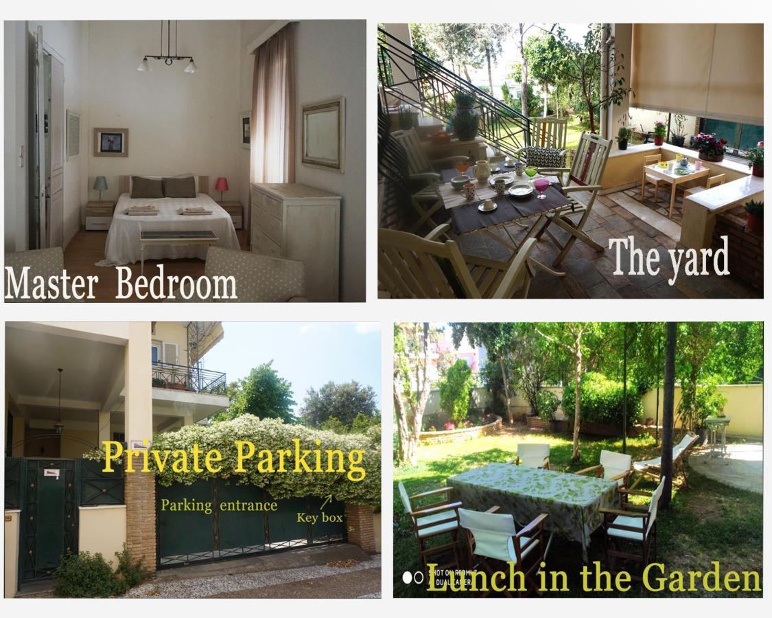Independent Entrance Apt - 130M2 - Garden - Private Parking Apartment Athens Ngoại thất bức ảnh